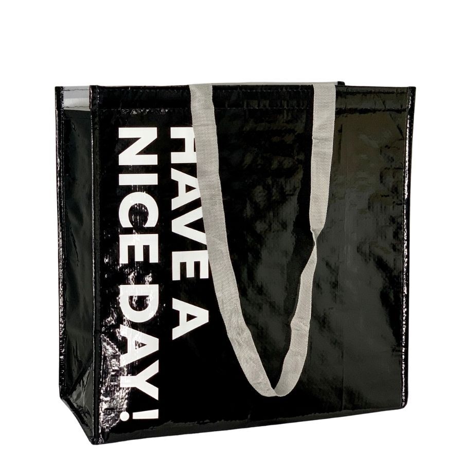 Laminated cooler bag insulated with logo – Black color